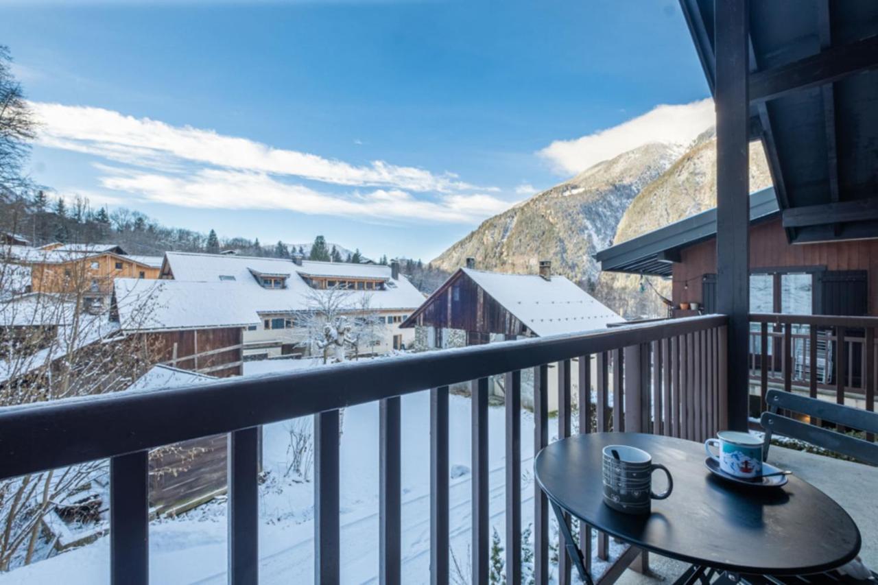 Apt With Nice View Near The Center Of Chamonix Extérieur photo