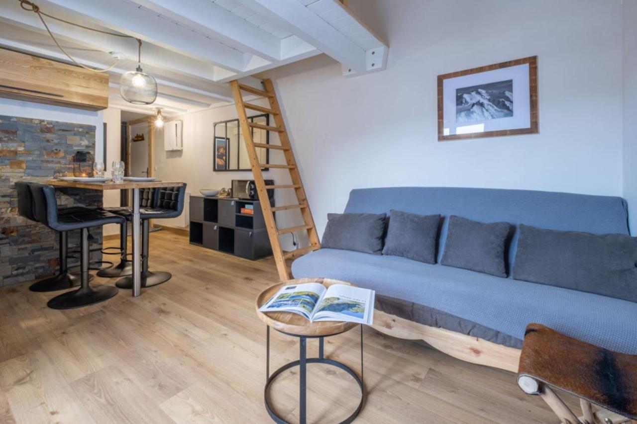 Apt With Nice View Near The Center Of Chamonix Extérieur photo
