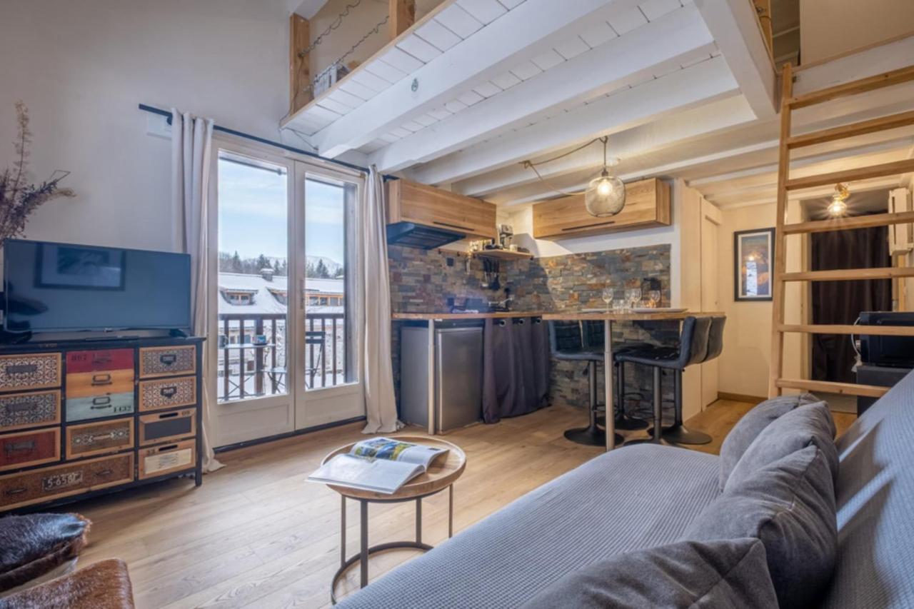 Apt With Nice View Near The Center Of Chamonix Extérieur photo